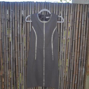 New condition Trina Turk brown dress sz 4